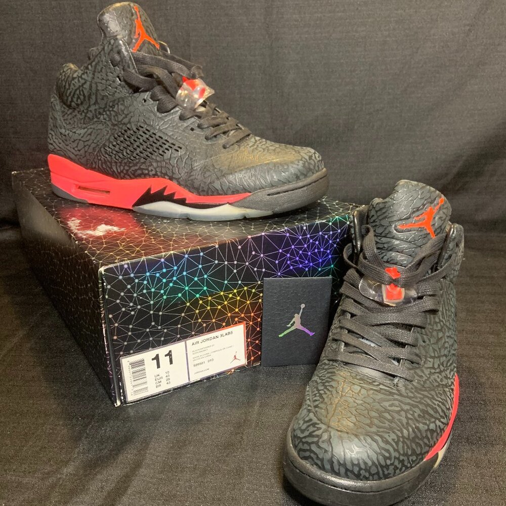 ***RARE**** 2013 Air Jordan 5 Retro 3Lab5 'Infrared'